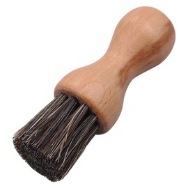 Vegetable Brush, Mushroom Brush, Potato Brush, Mushroom Brush, Mushroom Brush, Wooden Washing Brush, Natural Bamboo Palm Brush for Dishes, Pots, Pans, Environmentally Friendly, Pack of 1