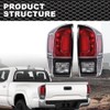 CNNELL Tail Lights Assembly Rear Lights Compatible with Toyota Tacoma