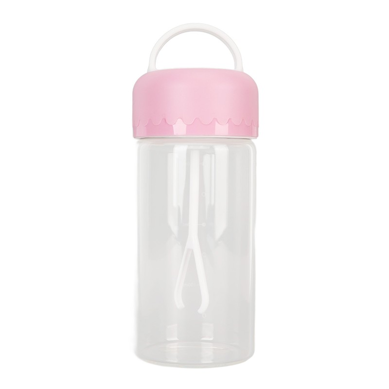 Protein Shaker Bottle Y Shape Stirrer Portable Handle Heatproof HBG