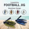 Reaction Tackle Tungsten Football Jig Perch Fishing 0.5L