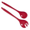 KUHN RIKON 24293 Salad Servers (Red/Dark Red), Plastic, 28 x