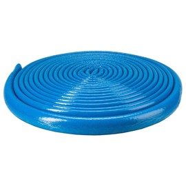 10m Long Blue 22mm Extra Strong Pipe Foam Insulation Lagging Wrap 6mm Thick