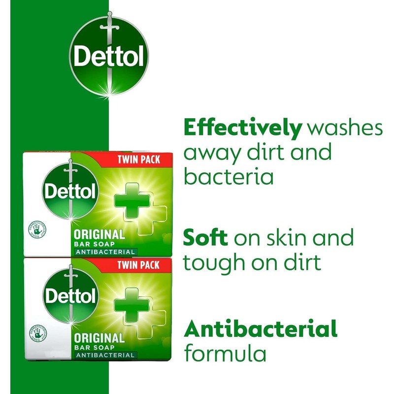 Anti-Bacterial Original Soap 2 PCS Pack, 2 x 100 g