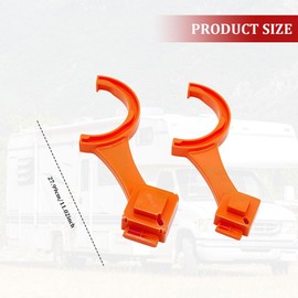 RGOAANC 2PCS RV Sewer Hose Wrench, Multi-Purpose Sewer Hose Connector Wrench for Connecting and Disconnecting Sewer Hoses, RV Accessories Fits 3-Inch and 4-Inch Male/Female RV Sewer Caps