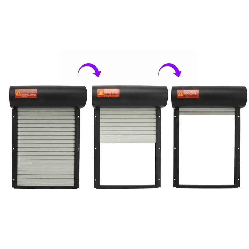 Metal Solar Powered Door for Duck Goose Farm, Automatic Chicken