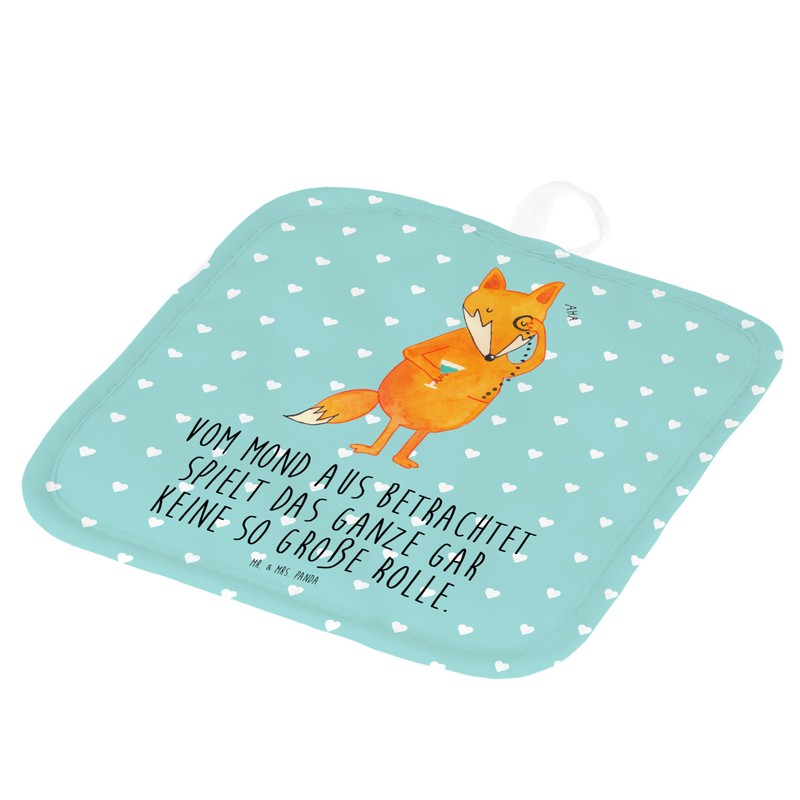 Mr. & Mrs. Panda Set of 2 Pot Holders Fox