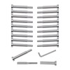 20 Pcs 3/16" Invisible Turnbuckle Kit, 316 Stainless Steel Cable