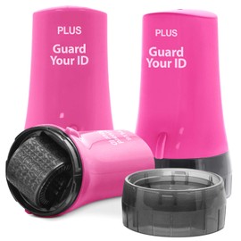 Identity Theft Prevention and Personal Privacy Protection Advanced Roller by Guard Your ID, Pink, Standard 3-Pack
