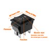 VGOL 2x 3-Position 6-Pin Start On Off Switch Compatible with