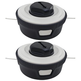 QUASION C3-2 Trimmer Head for Stihl Autocut C3-2 FSA57 FSE52 FSA 57 FSE 52 Weed Eater String Trimmer Head Replaces 4009-710-2106,Weed Wacker Replacement Parts with 0.080" Pre-Wound Double Line,2-Pack