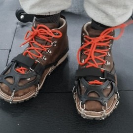 Hiking trekking non-slip snowy crampons crampons 19p L