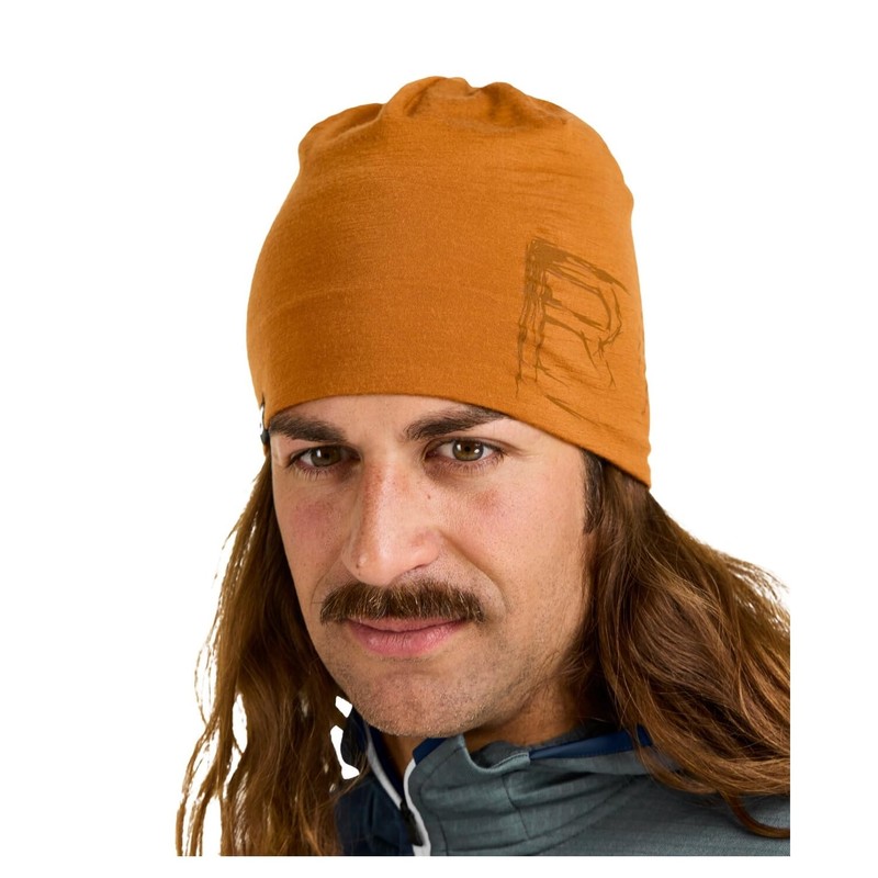 ORTOVOX 120 TEC Logo Beanie, SLY Fox, Unisex