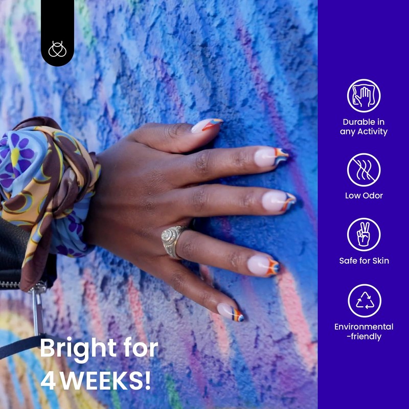 Beetles Blue Gel Nail Polish Paulina Lapis Royal Blue Color