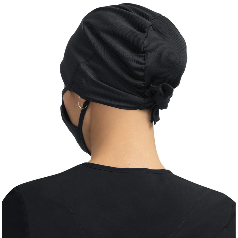 KOI Accessories A161 Unisex Surgical Hat (Black)