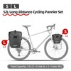 Rhinowalk Waterproof Bicycle Pannier Rack Bag TPU Coating Quick Release