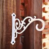 YOYOSO Sunshine Iron Hanging Planter Bracket, 2 Pcs 6-Inch Wall