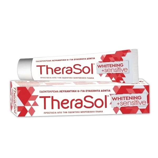 Therasol Whitening & Sensitive Protects Against Dental Plaque 75ml