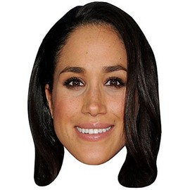 SHATCHI Meghan Markle Face Mask Celebrity Royal Wedding Street Party Celebration Girls Stage Hen Night Do Birthday Street Party Royal Family Support Multi One Size
