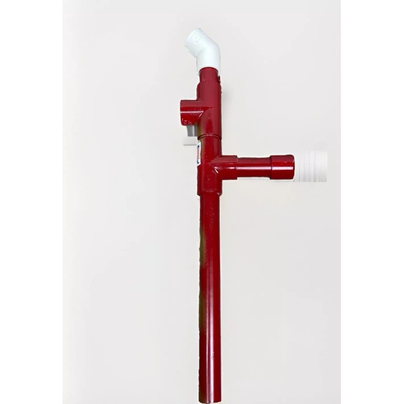 PVC Creations Marshmallow Shooter Red & Gold PVC Marshmallow Shoots