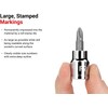 TEKTON 3/8 Inch Drive x #4 Phillips Bit Socket |
