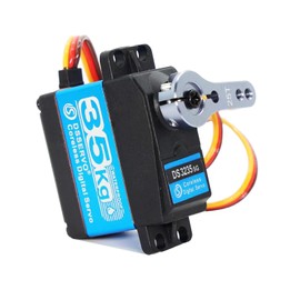 BETU 35KG Coreless High Torque RC Servo，Waterproof Servo with Full Metal Gear, Steering Servo with 25T Servo Horn（270°）