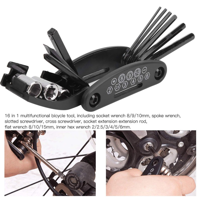Cycling Repairing Tool, Never Rust Bicycle Multi Repair Tool, Lightweight