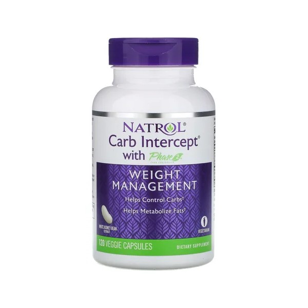 Natrol Carb Intercept C/ Phase 2 - Control Carbos 1000