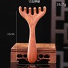 LeTradeJP Sandalwood Comb, Half Moon Comb, Scalp Massage, Premium Natural