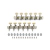 Metallor 12 Strings Acoustic Guitar Tuning Pegs Chrome Plated Machine