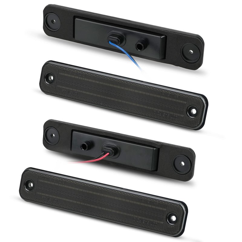 Bestview 2-Row Full LED Side Marker Lights for Hummer H2