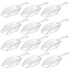 72-Mini Clear Acrylic Plastic Scoops for Candy - Ice Cream