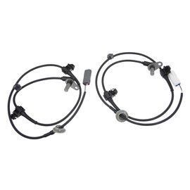 A ABSOPRO 1 Pair ABS Sensors Front Left Right for Mazda CX-7 Plastic Black