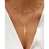 CharmSStory Gold Plated Nurse Cross Pendant Inspirational Nameplate Necklaces Customized