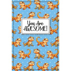 Bearded Dragon Notebook - Beardie Journal: A blank lined diary cute funny gift for a Bearded Dragon Mom, Beardie Dad, Men, women, kids, girls, boys future herpetology reptile lizard lover