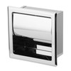 Mirror Surface Toilet Paper Holder Stainless Steel Paper Towel Rack