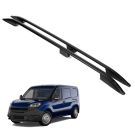 ERKUL Roof Side Rails Rack for Ram Promaster City 2015-2022 | All Weather Roof Rack Aluminum Side Rails for Rooftop, Luggage Carrier, Kayak, Canoe, Ski, Snowboard | Black