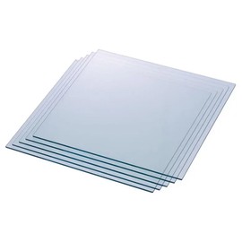 ITO-Coated Conductive Glass Slides, Indium tin Oxide Glass Substrate, Resistance 7-10 ohm/sq (10 Pcs) (50×50x0.7mm, 10pcs)