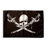 Flaggenfritze® Pirate Flag with Sabre 30 x 45 cm