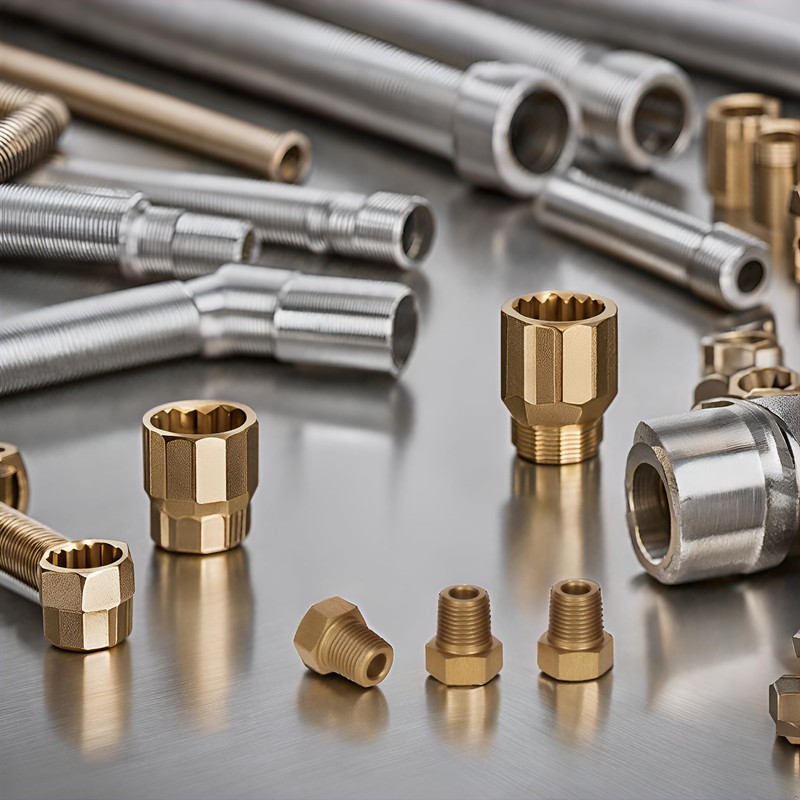 PrecisionGeek - 1/8 NPT Hex Socket - Gold Anodised -