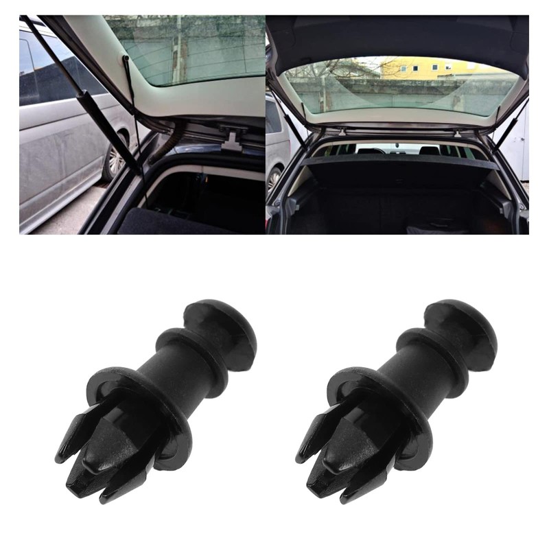 EMSea 4PCS Car Boot Parcel Shelf Clips Pins 1M6867574A Compatible