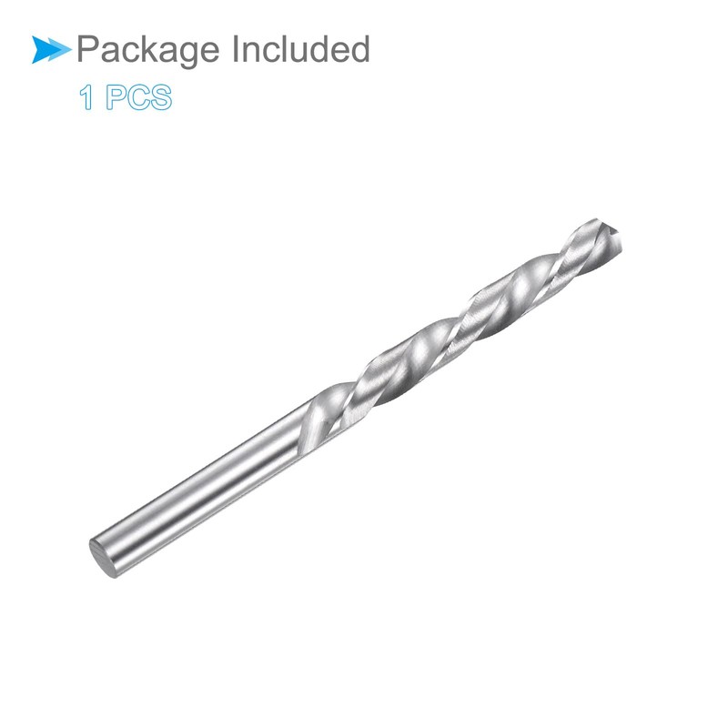 CoCud Solid Carbide Drill Bits, 4.3mm Diameter, K35 Tungsten Carbide