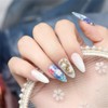 10pcs Flower Nail Foil Starry Sky Cherry Blossom Spring Nail