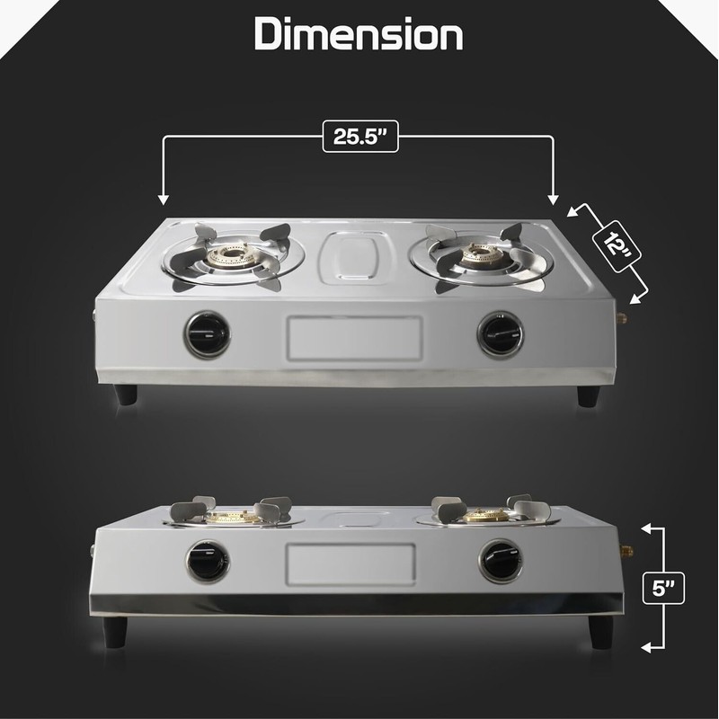 Sonret Gas Stove Double Burner , Gas Stove Burner ,