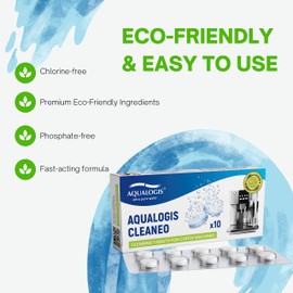 Aqualogis Cleaneo Cleaning Tablets For All Coffee Machines 2g each 10 Count