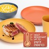 HOTEC 24-Pack Unbreakable Kitchen Plastic Wheat Straw Dinnerware Set –