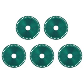5PCS Multifunctional Cutting Saw Blade OD100mm ID20mm Green Angle Grinder Cutting Disc for Glass