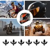 Wevdn 6 PCS Motorcycle Helmet Screws, Universal Helmet Visor Screws