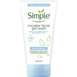 simple micellar facial gel wash 150ml