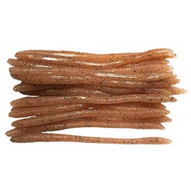 20 Pcs 5" Drop Shot Finesse Worms (Sand Crawler) Bass Fishing Worms, Soft Plastic Worms Baits Scented