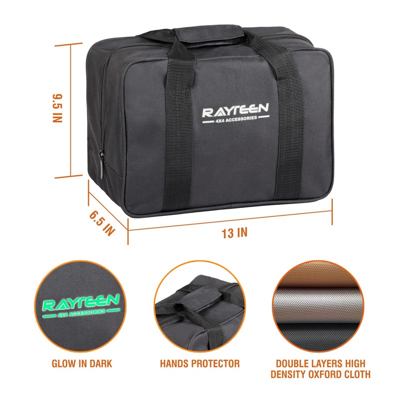 RAYTEEN 4x4 Off-Road Recovery Kit | Includes 33,000lbs x 20ft
